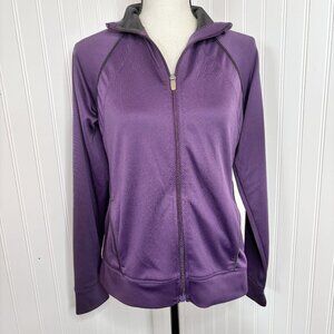 Champion Women's Double Dry Full-Zip Jacket - Purple Size M